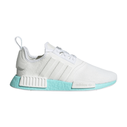 Кроссовки Adidas Wmns NMD_R1 'White Clear Aqua' Sample, белый ef4273 s | cloud white/cloud white/clear aqua