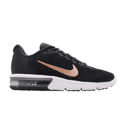Кроссовки Nike Wmns Air Max Sequent 2 'Metallic Red Bronze', черный 852465 013 | anthracite/mtlc red bronze