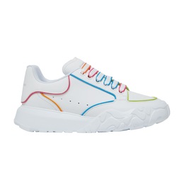 Кроссовки Alexander McQueen Alexander McQueen Wmns Court Trainer 'White Multi', белый 676691 wia9p 9035 | white/multi-color