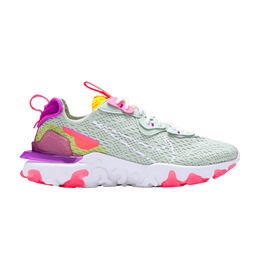 Кроссовки Nike Wmns React Vision 'Pistachio Frost', зеленый ci7523 300 | pistachio frost/vivid purple/speed yellow/white
