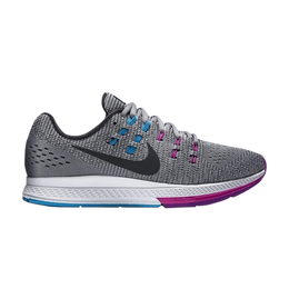 Кроссовки Nike Wmns Air Zoom Structure 19 'Cool Grey Fuchsia Flash', серый 806584 005 | cool grey/fuchsia flash