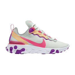 Кроссовки Nike Wmns React Element 55 'Digital Pink', зеленый bq2728 303 | pistachio frost/digital pink