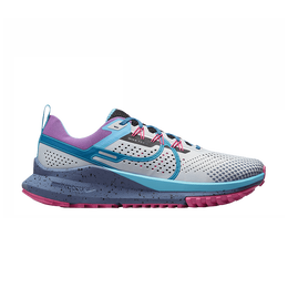 Кроссовки Nike Wmns React Pegasus Trail 4 SE 'Pure Platinum Baltic Blue', серый fb7182 001 | pure platinum/baltic blue/black/green abyss