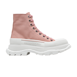 Кроссовки Alexander McQueen Alexander McQueen Wmns Tread Slick Boots 'Magnolia', розовый 611706 w4lr1 9243 | magnolia