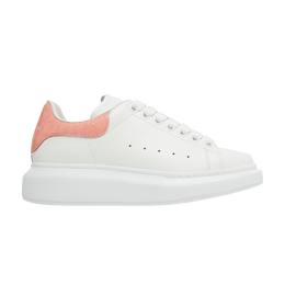 Кроссовки Alexander McQueen Alexander McQueen Wmns Oversized Sneaker 'White Pastel Pink', белый 553770 wiaf8 9414 | white/pastel pink