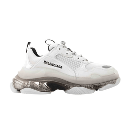 Кроссовки Balenciaga Balenciaga Wmns Triple S Sneaker 'Clear Sole - White Grey', белый 544351 w2gs1 9012 | white/grey