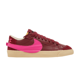 Кроссовки Nike Wmns Blazer Low '77 Jumbo 'Team Red Pink Prime', красный dq1470 600 | team red/pink prime/rattan