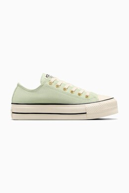 Замшевые кеды Chuck Taylor All Star Lift Converse, зеленый a13825c | zielony