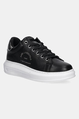 Кожаные кроссовки Kapri Karl Lagerfeld, черный kl62538k.00s | czarny