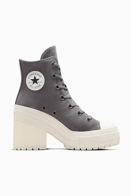 Замшевые кеды Chuck 70 De Luxe Heel Converse, серый a12327c | szary