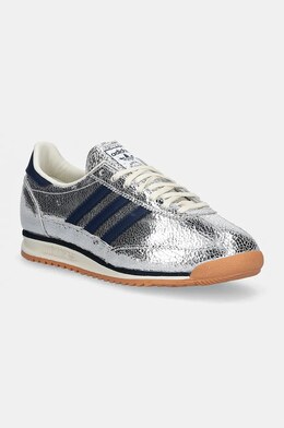 Кожаные кроссовки Sl 72 OG W Adidas, серебряный jh8654 | srebrny