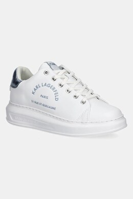 Кожаные кроссовки Kapri Karl Lagerfeld, белый kl62539f.11b | biały