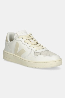 Кожаные кроссовки V-10 Leather Veja, бежевый vi0220498a | beżowy