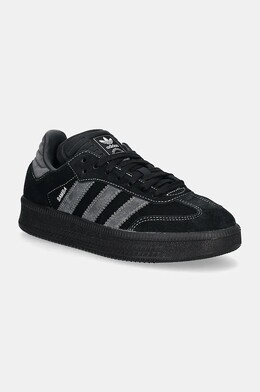 Замшевые кроссовки Samba XLG Adidas, черный ih2219 | czarny