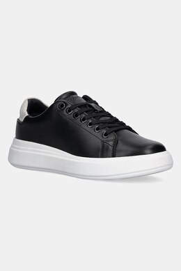 Кожаные кроссовки CUPSOLE LACE UP - SUEDE BT Calvin Klein, черный hw0hw02404 | czarny
