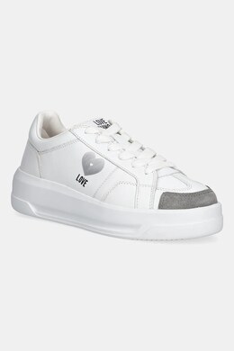 Кожаные кроссовки Love Moschino, белый ja15205g1niaj10b | biały