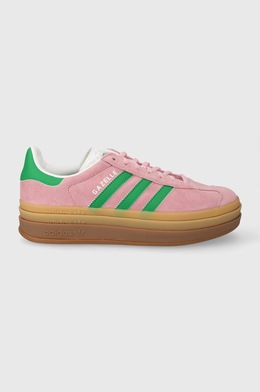 Замшевые кроссовки Gazelle Bold Adidas, розовый ie0420 | różowy