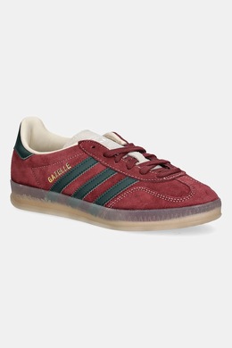 Замшевые кроссовки Gazelle Indoor Adidas, бордовый jh5403 | bordowy