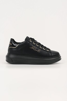 Кожаные кроссовки Kapri Karl Lagerfeld, черный kl62518.00g | czarny