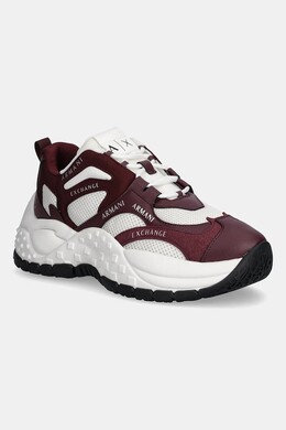 Кроссовки Armani Exchange, бордовый xdx120.xv708.mz134 | bordowy