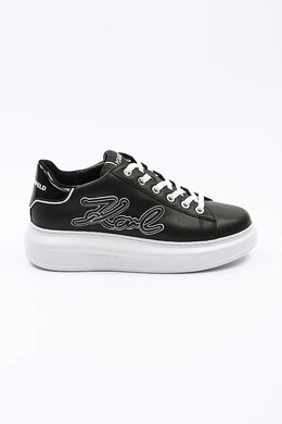 Кожаные кроссовки Kapri Karl Lagerfeld, черный kl62511a.000 | czarny