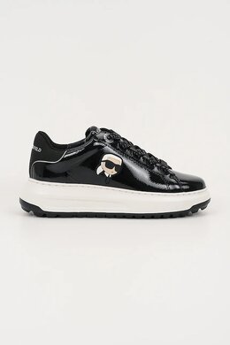 Кожаные кроссовки Kapri Lug Karl Lagerfeld, черный kl67531.100 | czarny