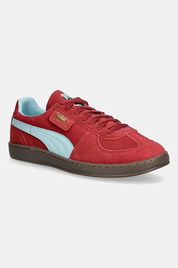 Замшевые кроссовки Super Team SD Puma, бордовый 398528 | bordowy