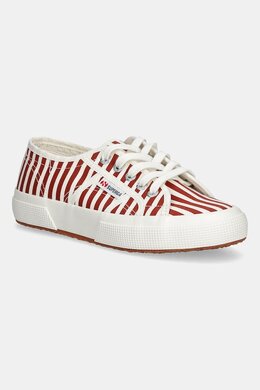 Кроссовки с полосками Superga, красный s8148tw.ad4 | czerwony