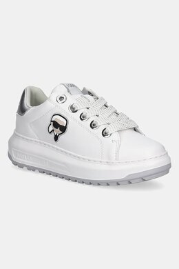 Кожаные кроссовки Kapri Lug Karl Lagerfeld, белый kl67530.01s | biały