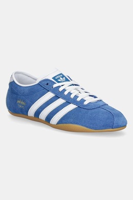 Замшевые кроссовки Tokyo W Adidas, синий ji0179 | niebieski