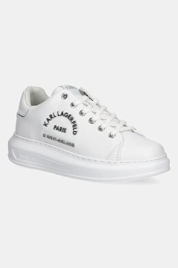 Кожаные кроссовки Kapri Karl Lagerfeld, белый kl62539k.01s | biały