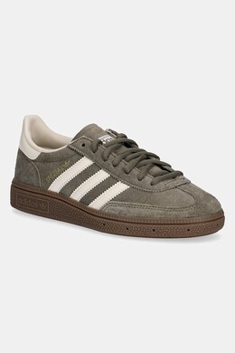 Кожаные кроссовки Handball Spezial Adidas, зеленый jr2121 | zielony