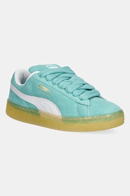 Кожаные кроссовки Suede XL Puma, бирюзовый 395205 | turkusowy