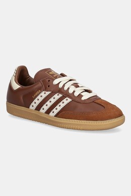 Кожаные кроссовки Samba OG Adidas, коричневый jr8821 | brązowy