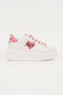 Кожаные кроссовки ANAKAPRI Karl Lagerfeld, белый kl63518v.01d | biały