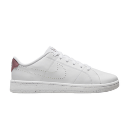 Кроссовки Nike Wmns Court Royale 2 Next Nature 'White Light Pink', белый dq4127 102 | white/white/light smoke grey/volt
