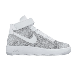 Кроссовки Nike Wmns Air Force 1 Flyknit 'White', белый 818018 101 | white/white-black