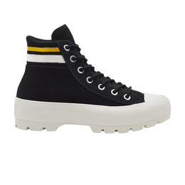 Кроссовки Converse Wmns Chuck Taylor All Star Hi 'Lugged Varsity', черный 566755c | black/amarillo