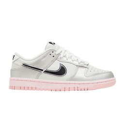 Кроссовки Nike Wmns Dunk Low LX 'Photon Dust Pink Foam', серый hm3698 006 | photon dust/pink foam/medium soft pink/metallic silver