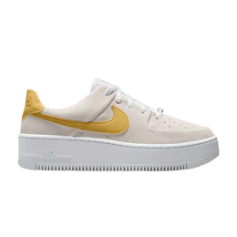 Кроссовки Nike Wmns Air Force 1 Sage Low 'White Infinite Gold', кремовый ar5339 102 | white/infinite gold