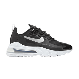 Кроссовки Nike Wmns Air Max 270 React 'Black Metallic Silver', черный ct3426 001 | black/metallic gold/white/metallic silver