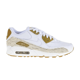 Кроссовки Nike Wmns Air Max 90 'White Wheat', белый 312052 115 | white/white/wheat