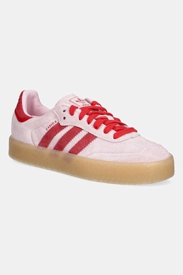Замшевые кроссовки Sambae Adidas, розовый js4500 | różowy