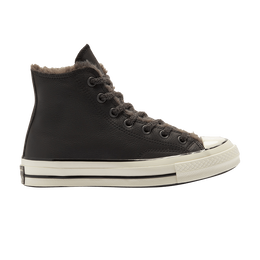 Кроссовки Converse Wmns Chuck 70 High 'Cozy Club - Almost Black', черный 569516c | black/egret/black