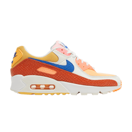 Кроссовки Nike Wmns Air Max 90 'Campfire Orange', оранжевый dj8517 800 | campfire orange/racer blue/sail