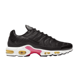 Кроссовки Nike Wmns Air Max Plus 'Black Pink Glow', черный dc4465 001 | black/black/pink glow