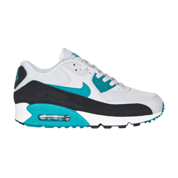 Кроссовки Nike Wmns Air Max 90 Essential 'Pure Platinum Radiant Emerald', белый 616730 017 | pure platinum/radiant emerald/black/summit white