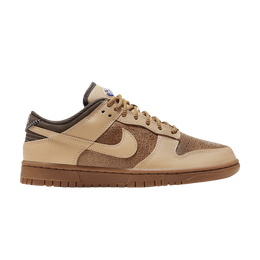 Кроссовки Nike Wmns Dunk Low LX '1972', коричневый hf5718 929 | hemp/gum medium brown/light british tan/gym red/light armory blue