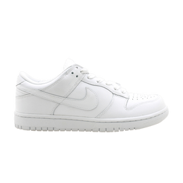 Кроссовки Nike Wmns Dunk Low 'Triple White', белый 317813 111 | white/white/white