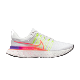 Кроссовки Nike Wmns React Infinity Run 2 'White Gradient', белый dj5928 001 | platinum tint/hyper pink/black/bright mango